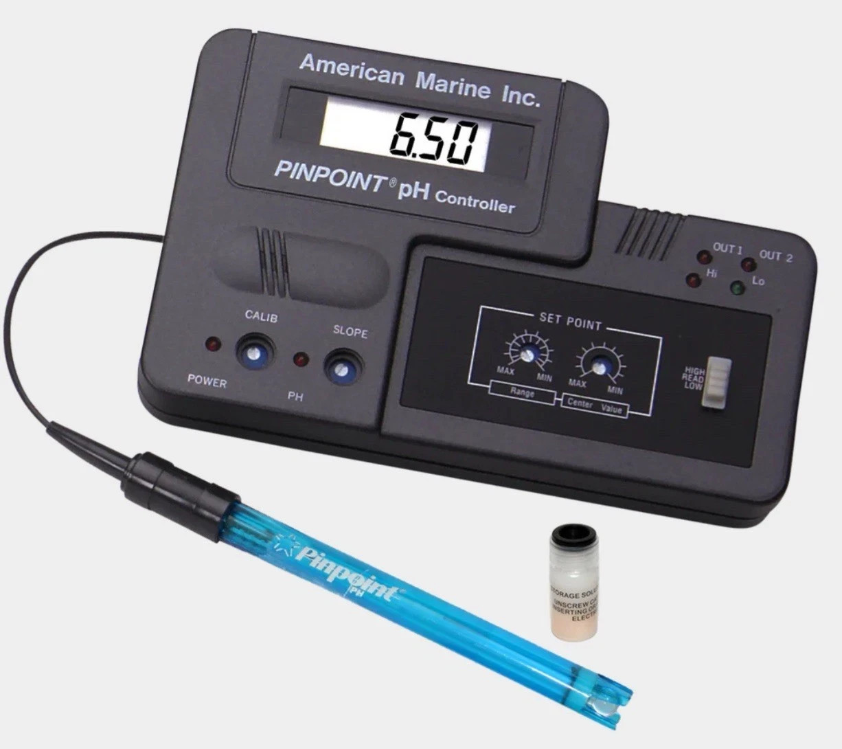American Marine Pinpoint pH Controller + Hydroponic Monitor...