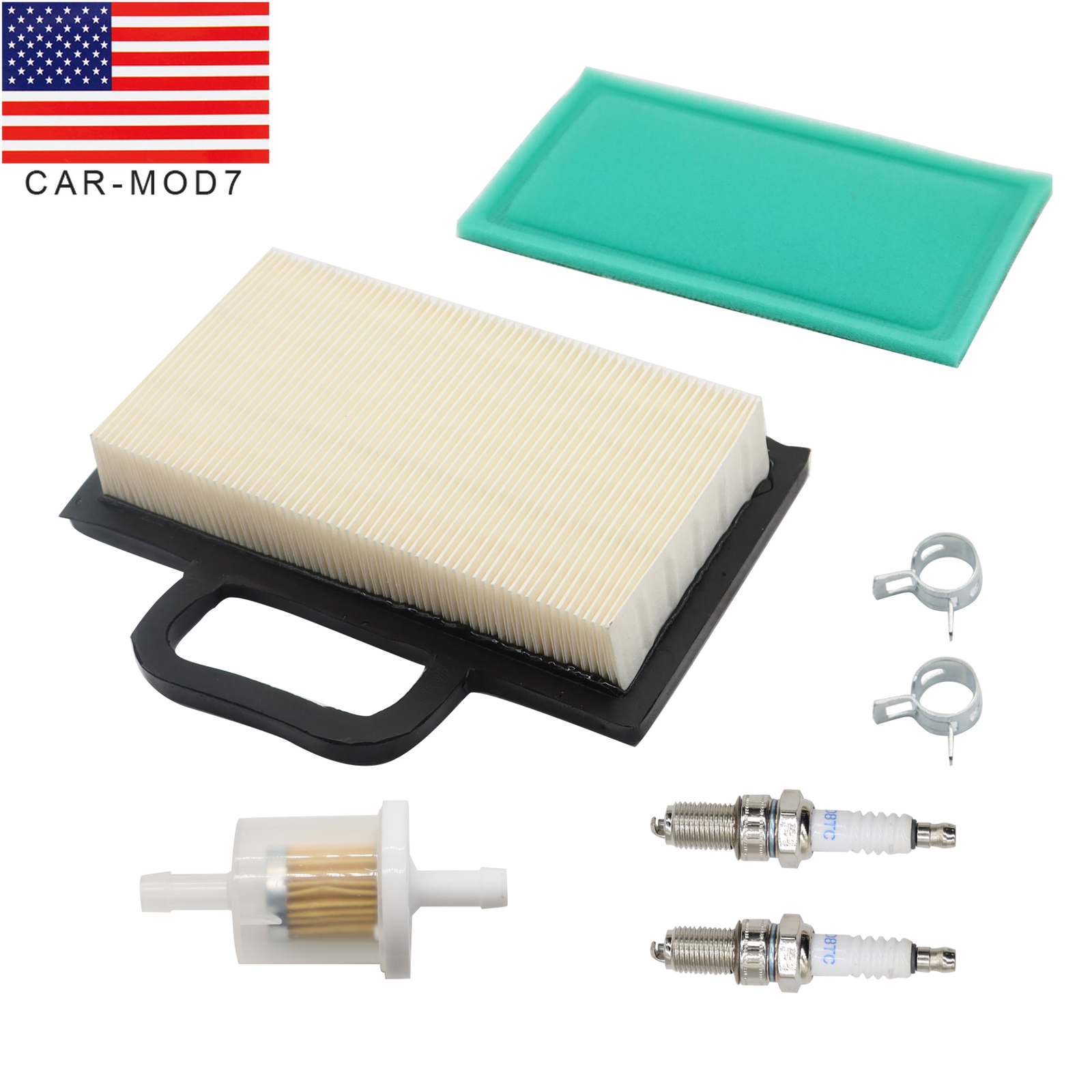 B-S Lawn Mower AIR Filter Kit (Model: 499486) - Pre-Filter S...