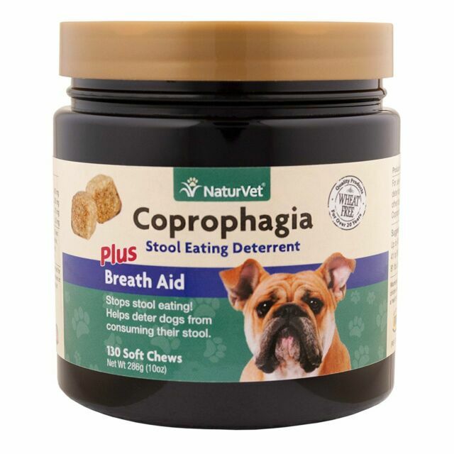 NaturVet COPROPHAGIA Soft Chew Dog Stool Deterrent - 130 Cou...