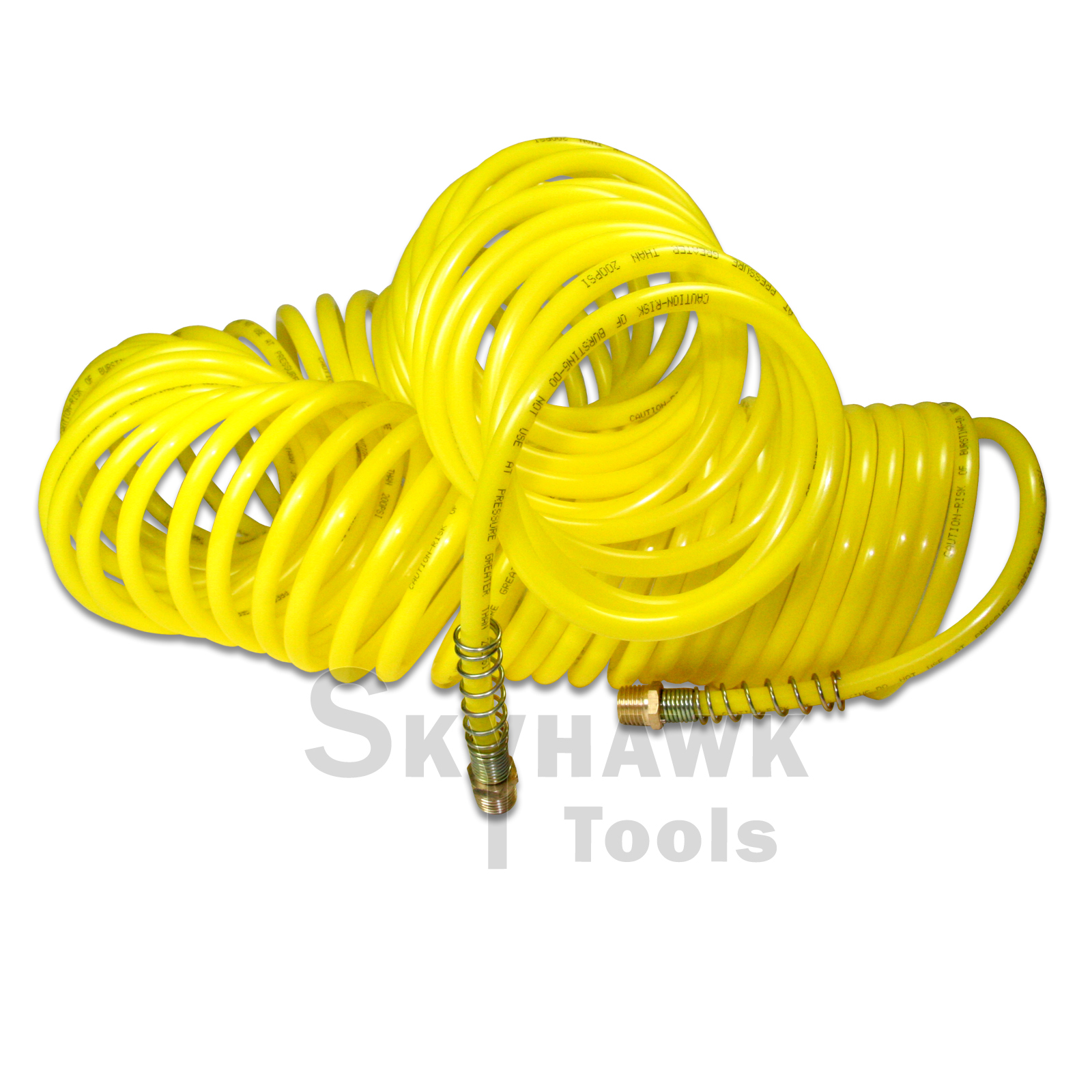 Recoil Air Hose 50ft x 1/4" Pneumatic Compressor Tool 200psi