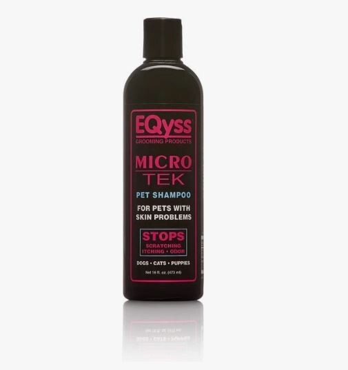 Micro Tek Pet Shampoo - EQyss - Dog & Cat Formula - 16oz