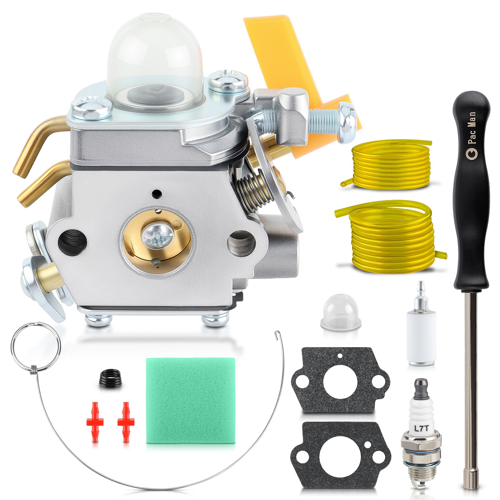 RUIXING Carburetor for Ryobi Craftsman Trimmer Blower Models...