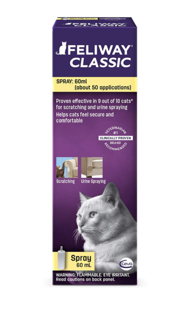 Feliway Spray 60 ml Cat Stress & Behavior Relief