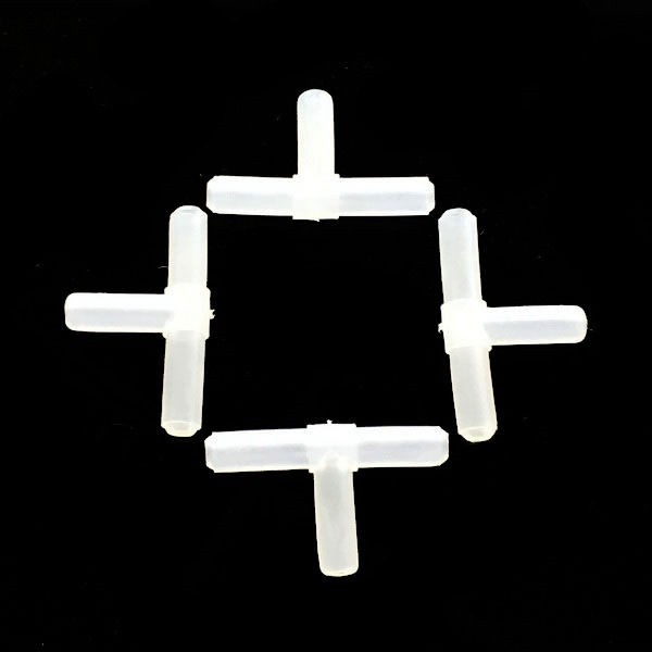 Aquarium Air Pump Tubing Set - 4X Plastic Tubing