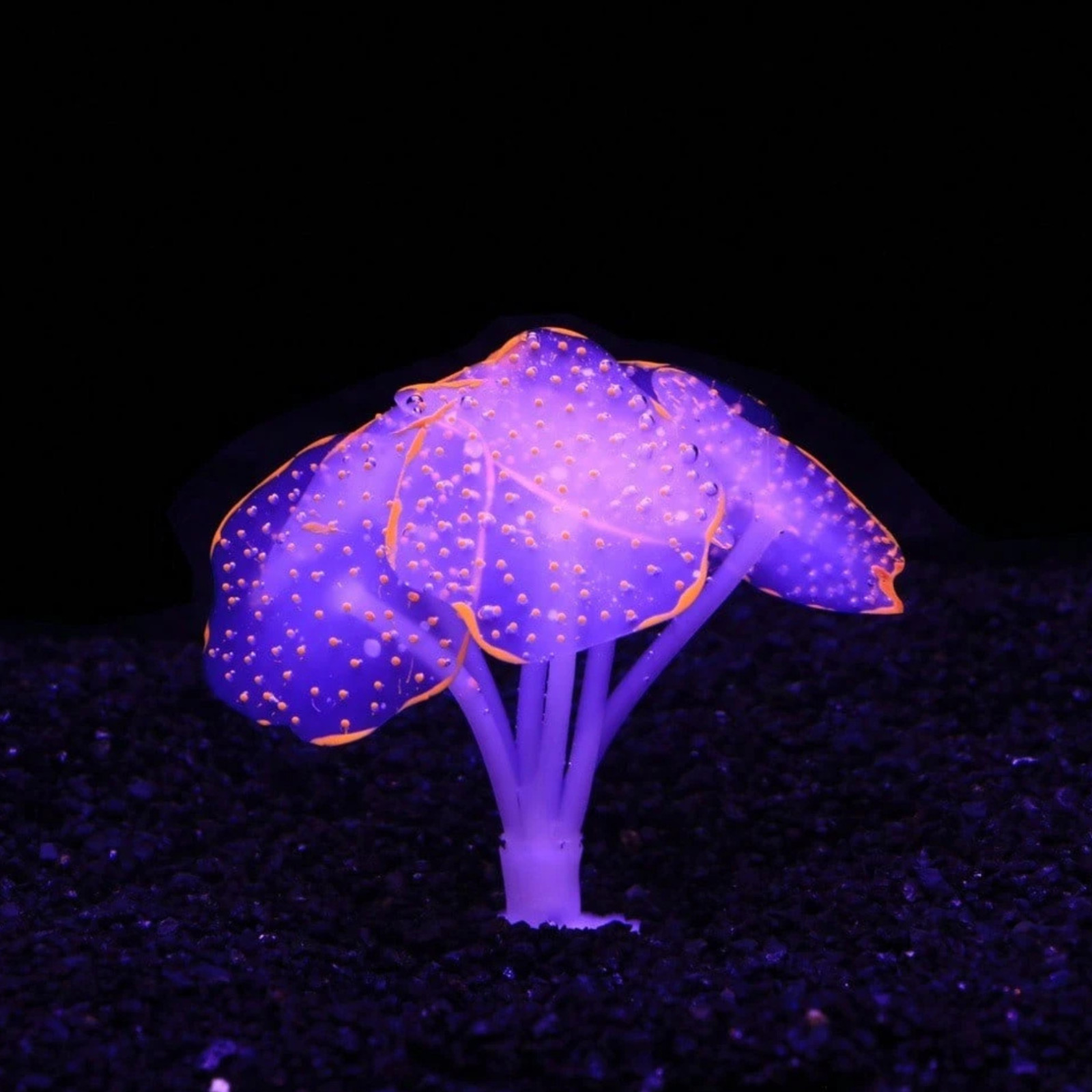 Glowing Coral Aquarium Decor Artificial Reef Plants Ornament...