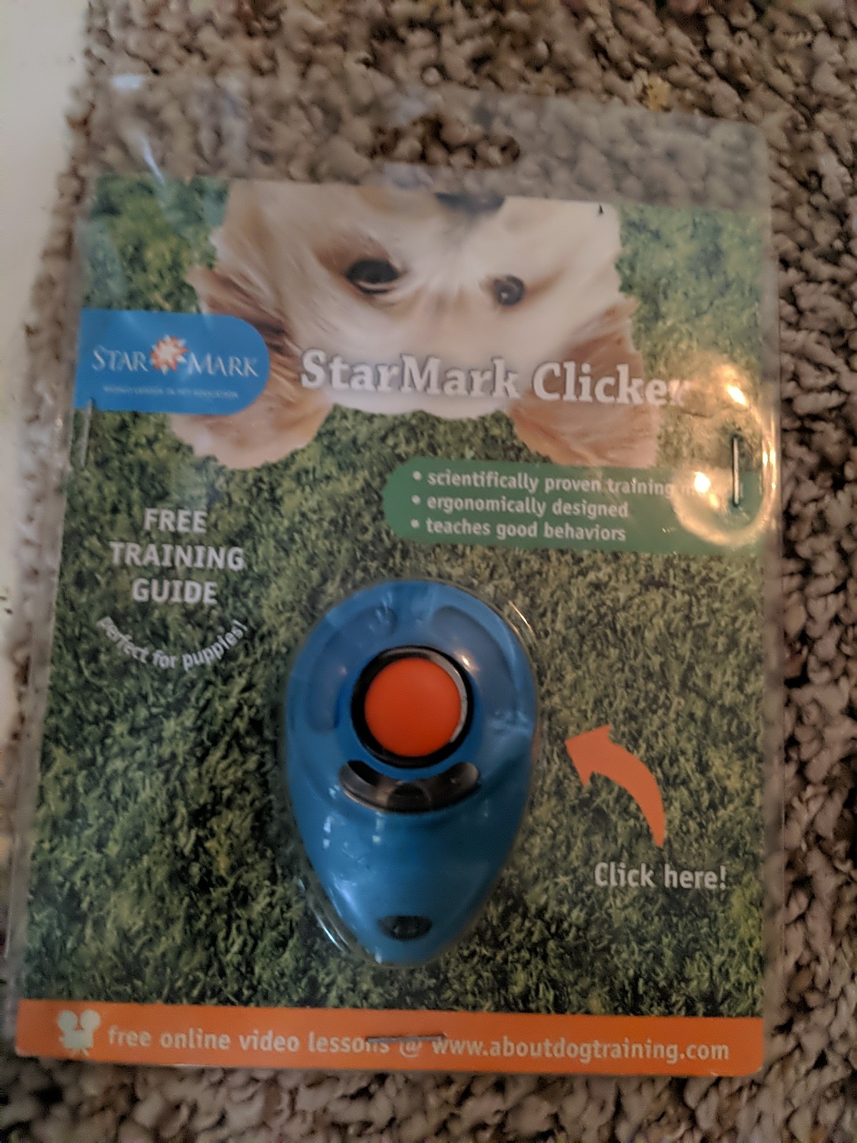 Starmark Clicker Dog Training Guide Kit
