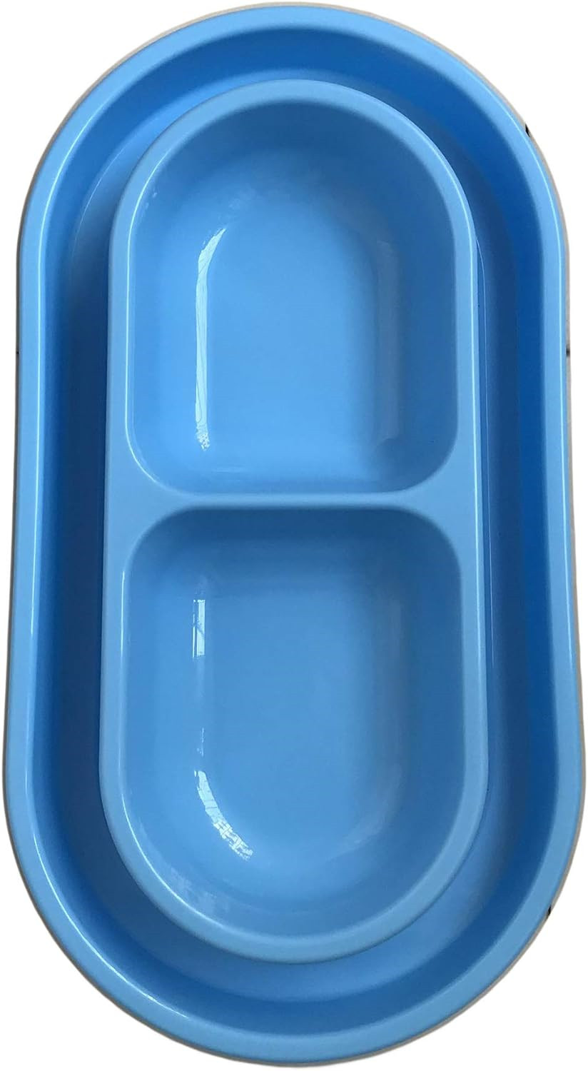 Ant-Proof Cat & Dog Food and Water Bowl, 32 Oz, Small/Medium...