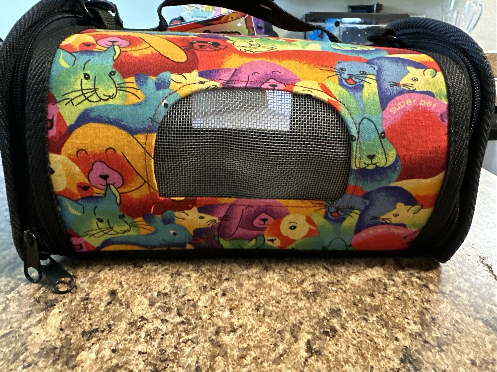Multicolor Pet Carrier for Small Animals