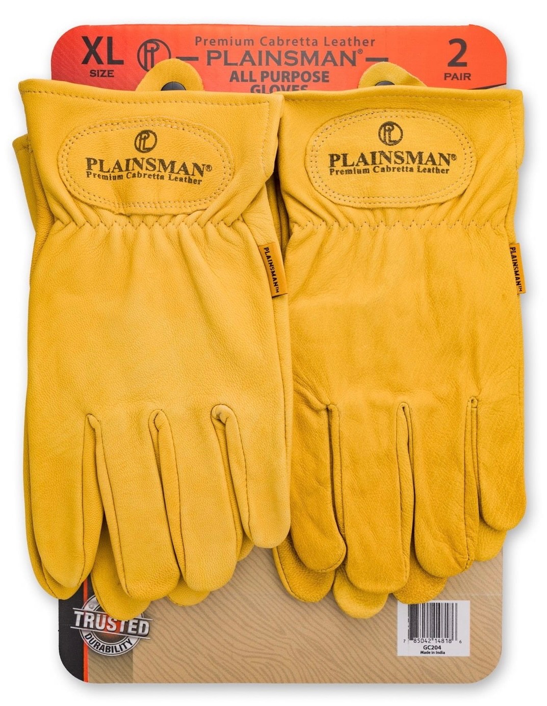 Plainsman Premium Cabretta Leather Gloves - Size S/M/L/XL -...