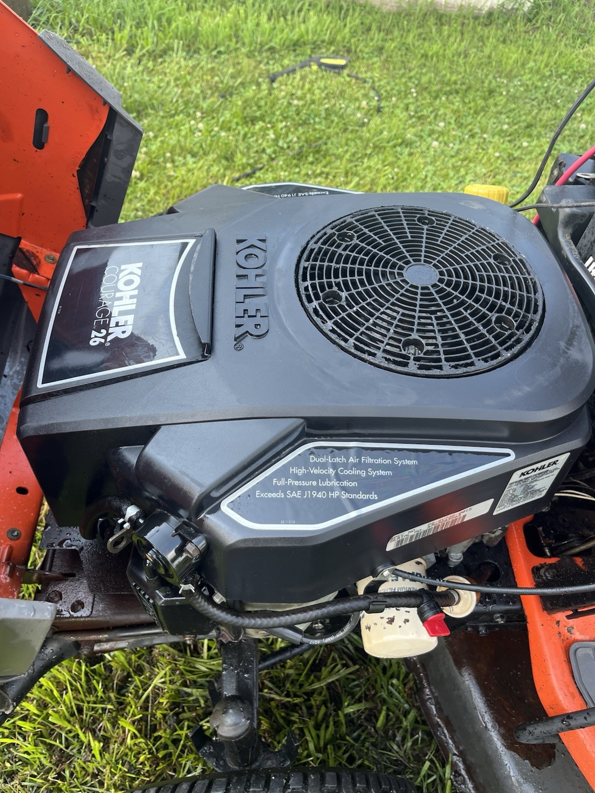 Kohler Courage SV735S Engine 26HP Good Running Condition