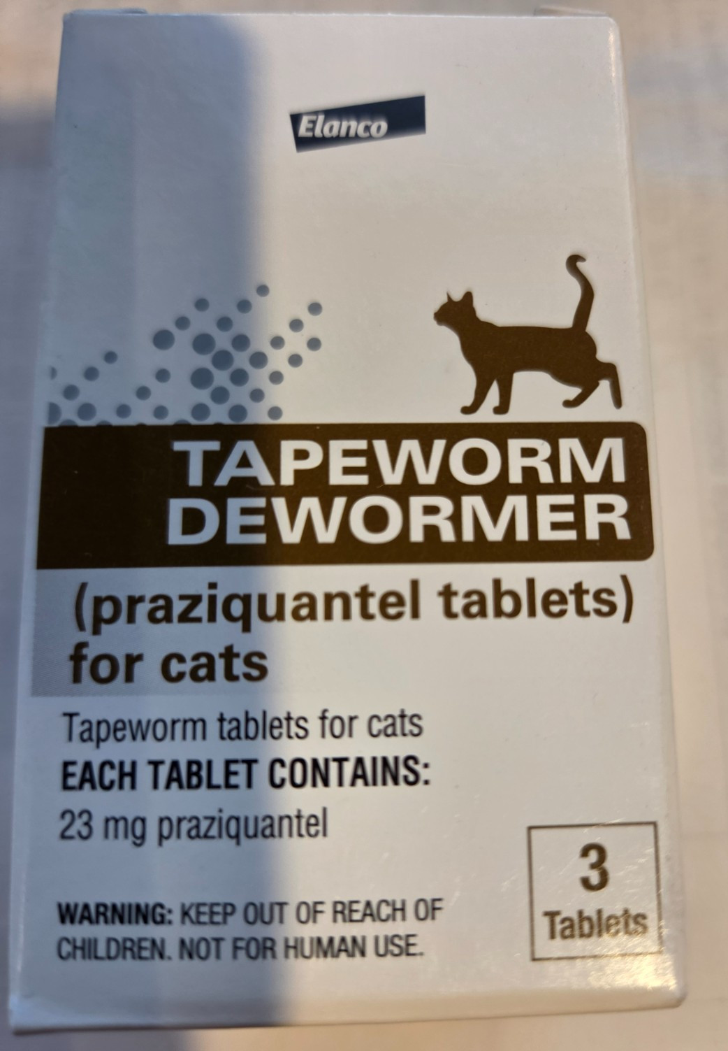 Tapeworm Dewormer (Praziquantel Tablets) for Cats and Kitten...