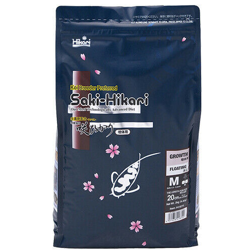 Saki-Hikari Growth Koi Food Medium Pellet - 4.4 lbs