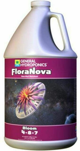 General Hydroponics Flora Nova Bloom 1 Gallon Liquid Nutrien...