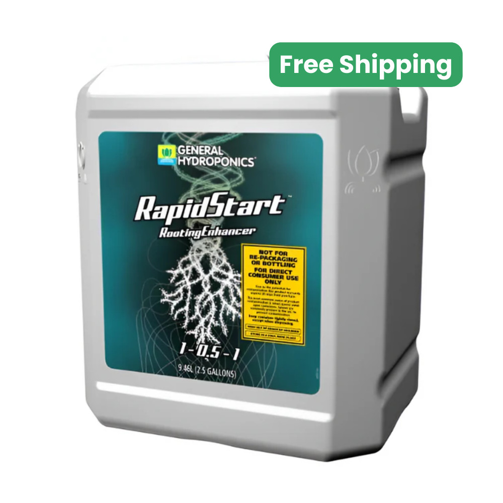 General Hydroponics RapidStart Nutrient Solution - 500ml, 1L...