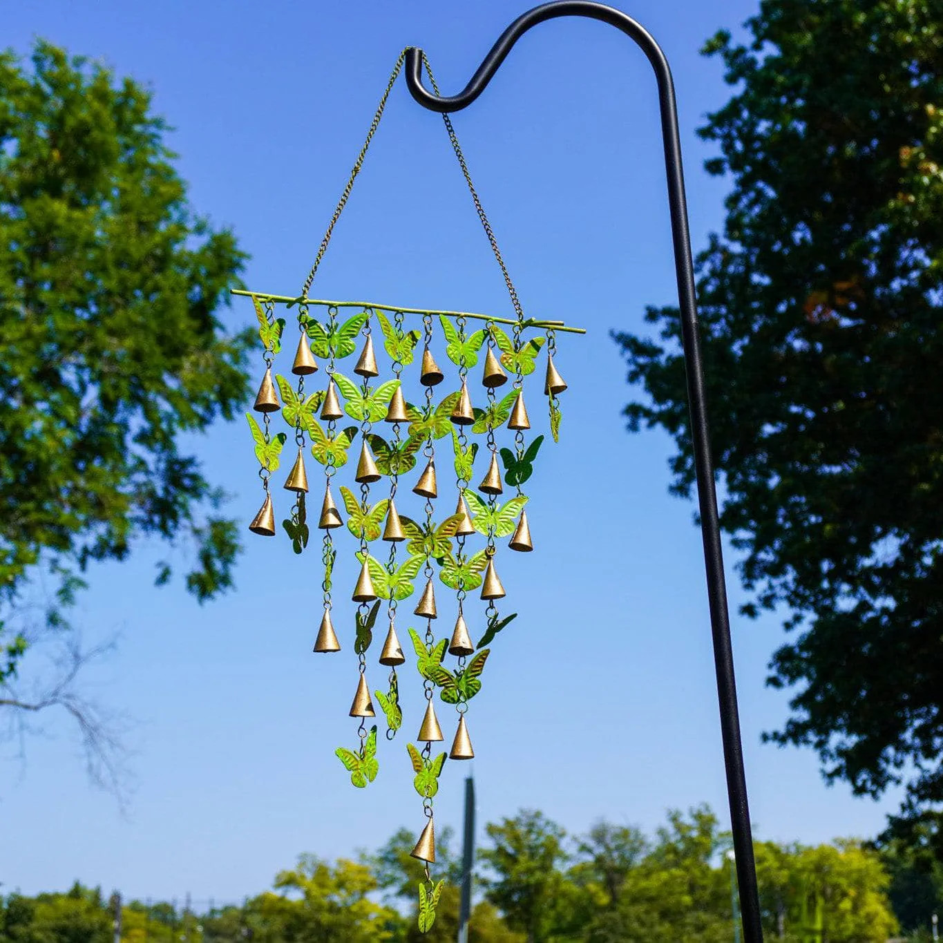 Shimmering Bells Butterfly Decor Set