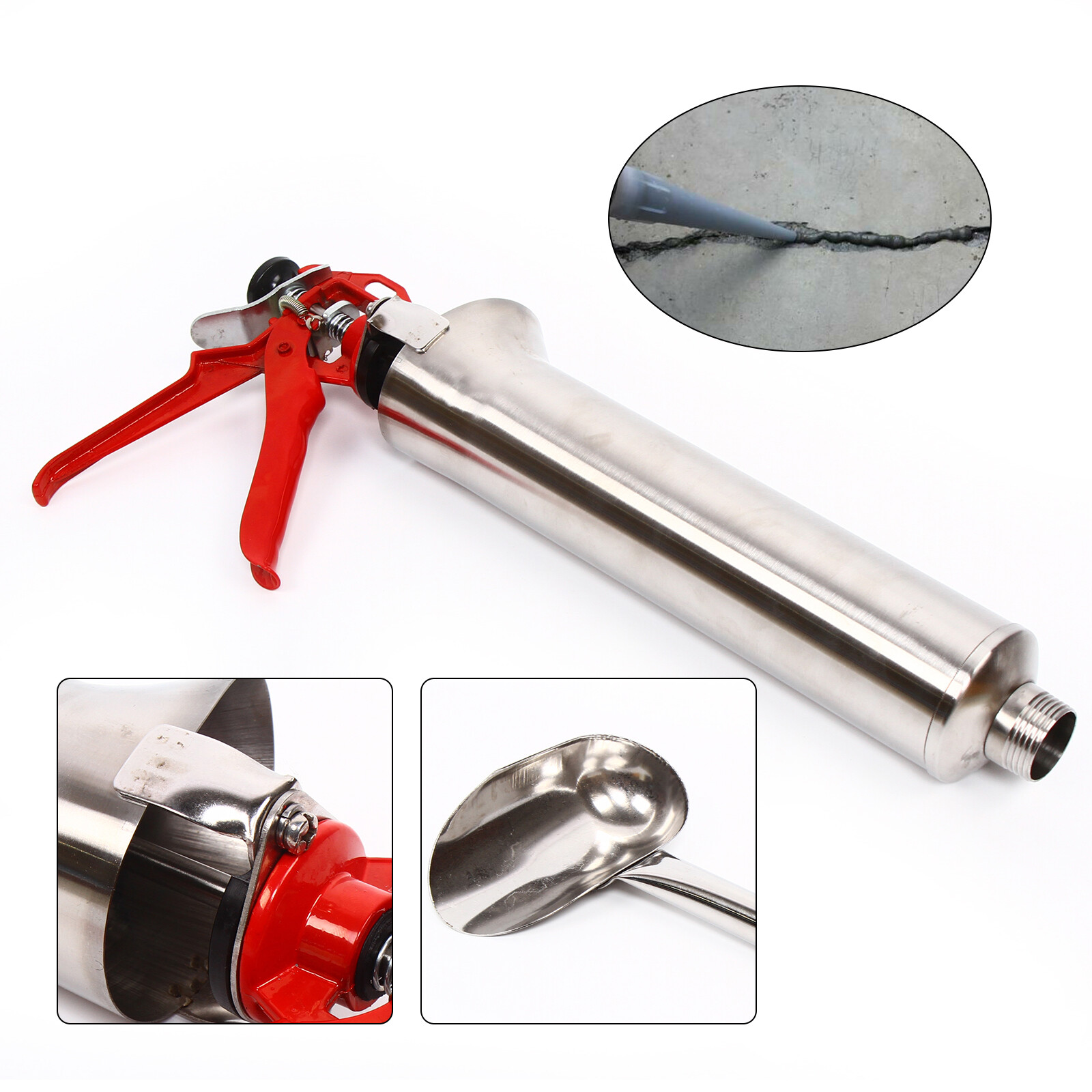 Mortar Grouting Gun Sprayer Applicator Tool - Cement Lime No...