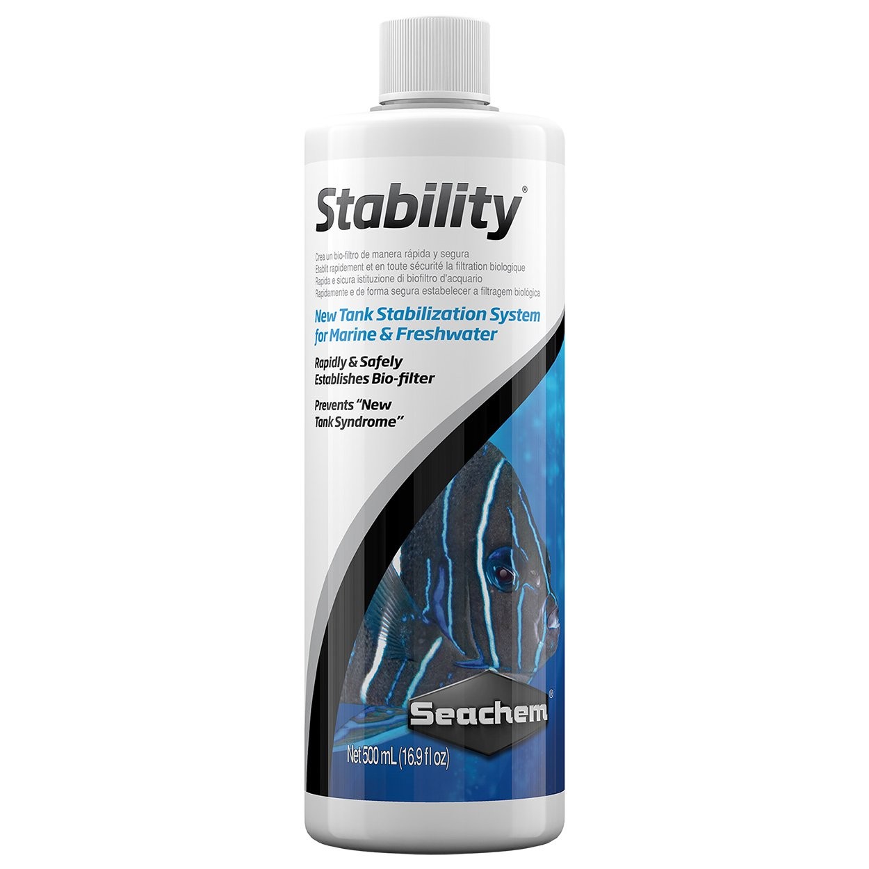 Seachem Stability Fish Tank Stabilizer - Freshwater & Marine...