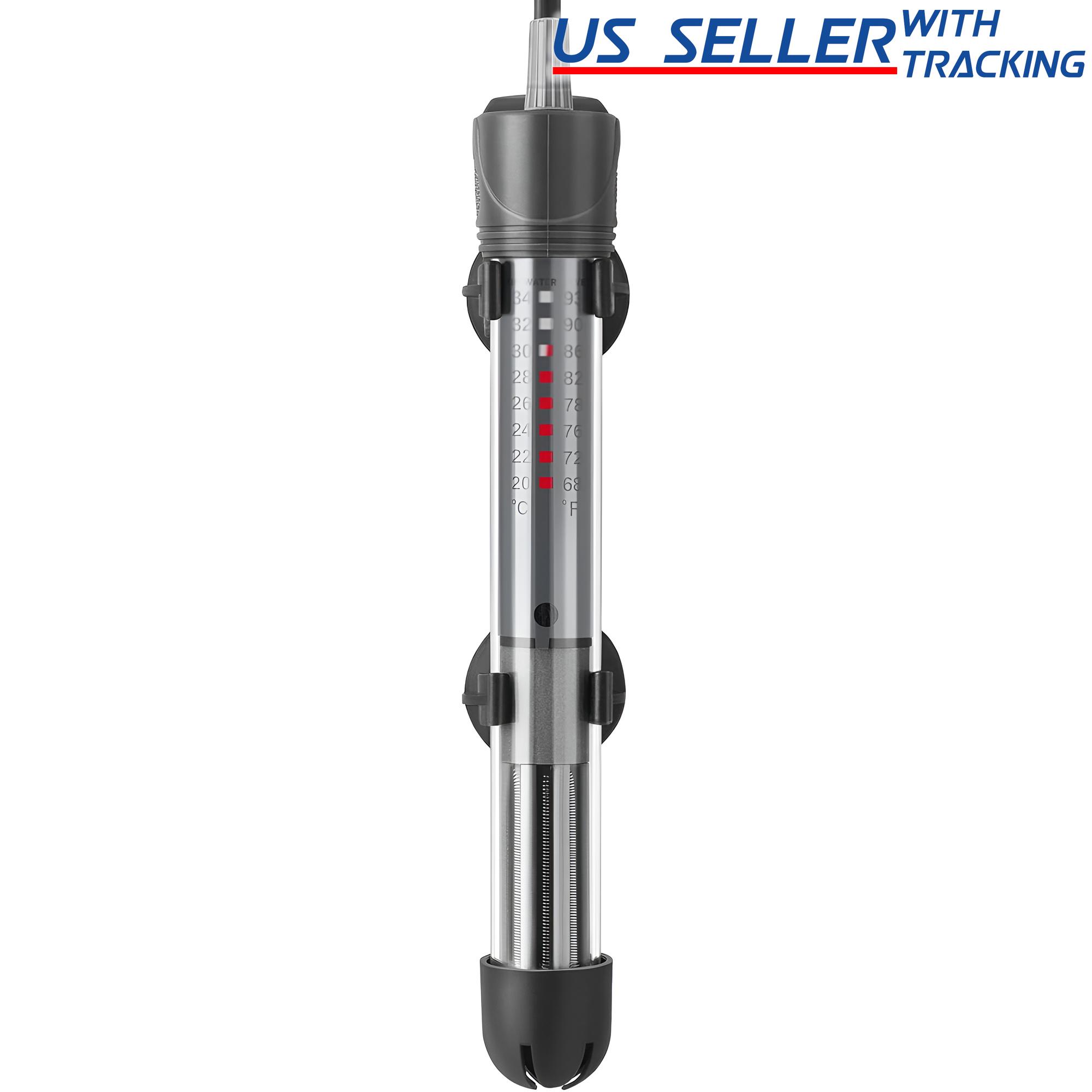 Submersible Aquarium Heater - 50W/100W/200W/300W Adjustable...