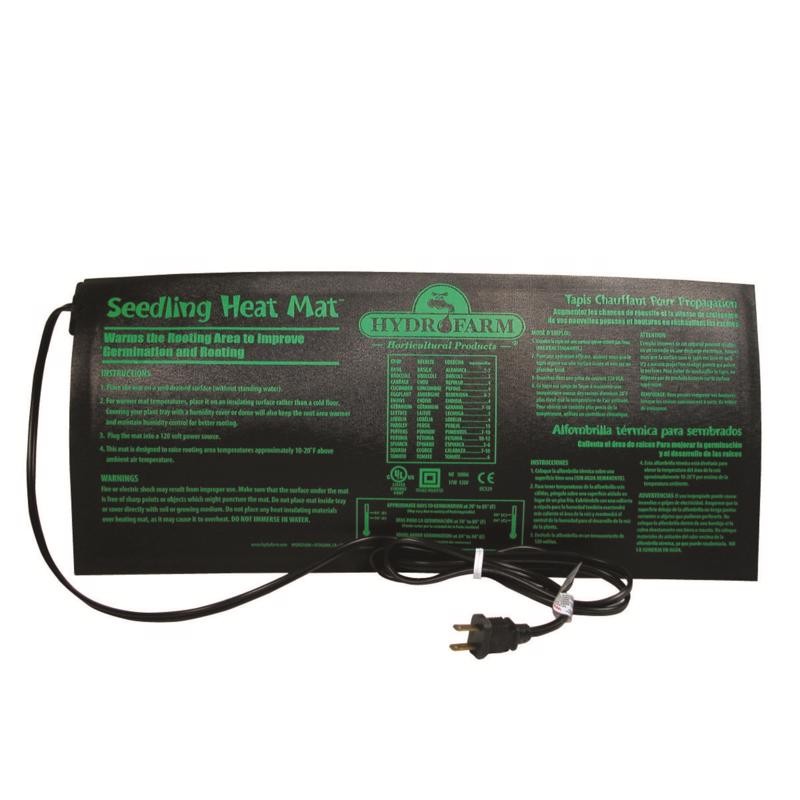 Hydrofarm MT10006 Seedling Heat Propagation Mat - 107W Engin...