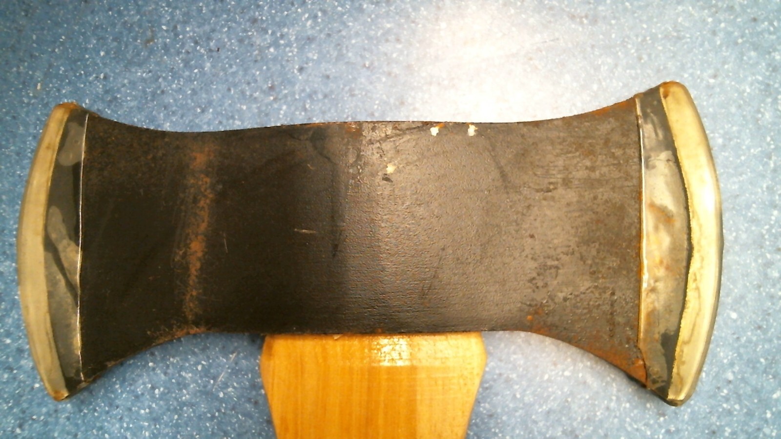 True American Steel Double Bit Axe, 36 Inch, Rusted, Model 1...