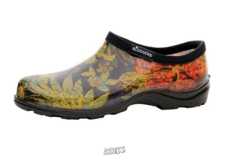Principle Plastics Sloggers Women's Water Shoes Black Garden...