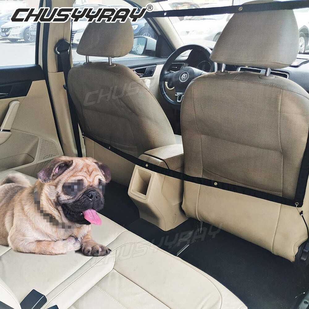 "NEW 2023 Travel Pet Car Dog Barrier Safety Vehicle Fence Ca...