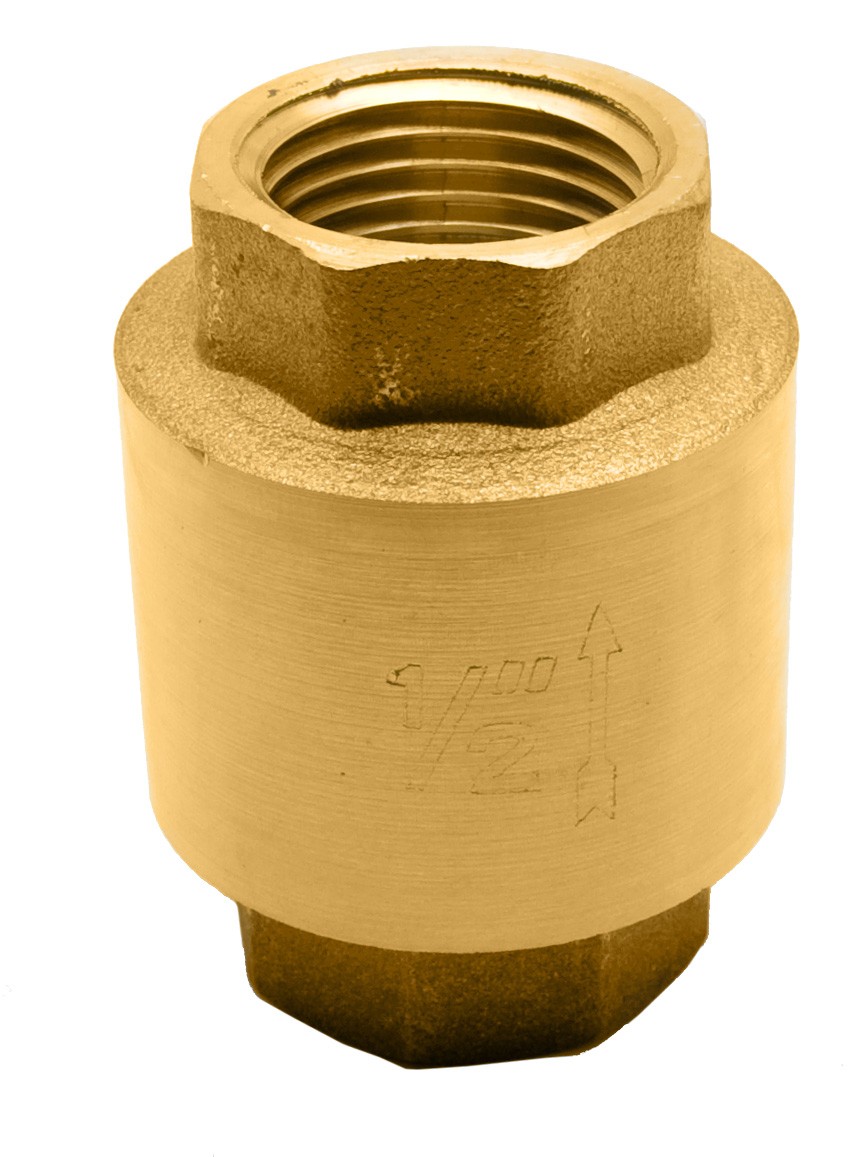 Brass Spring Check Valve - 200WOG