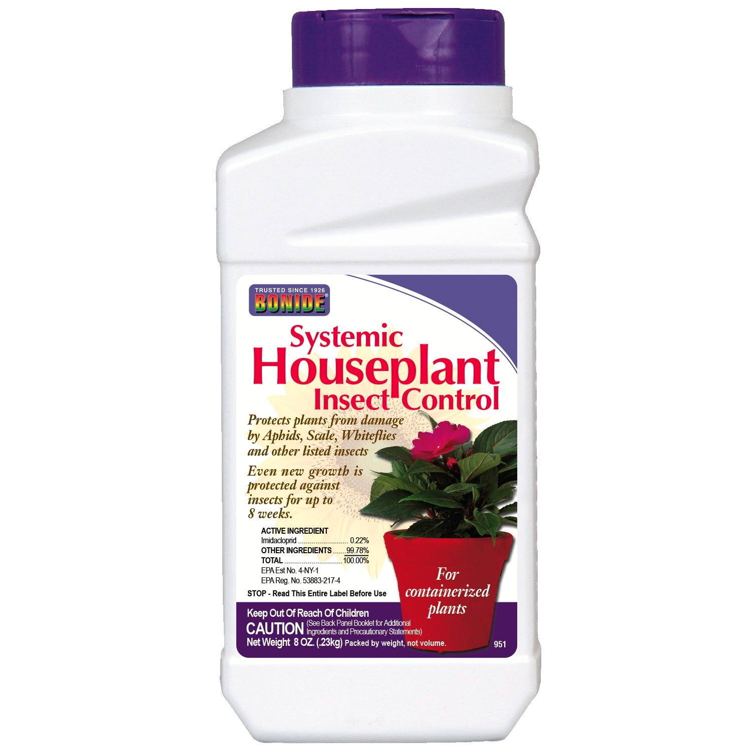 Bonide Houseplant Insect Control Granules - 8 oz Ready To Us...