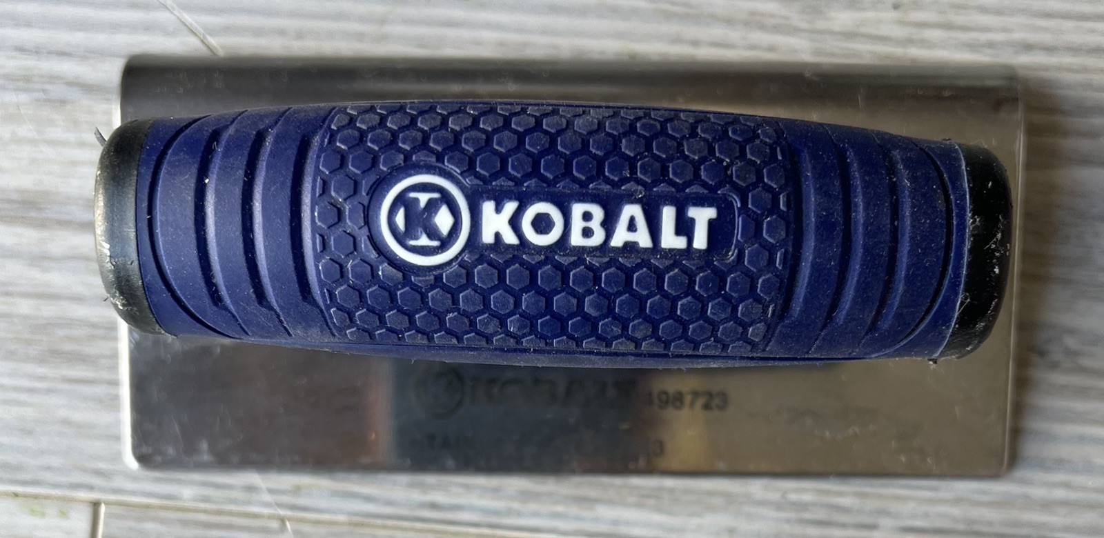 Kobalt Stainless Steel Concrete Edger Tool - 6" x 3"
