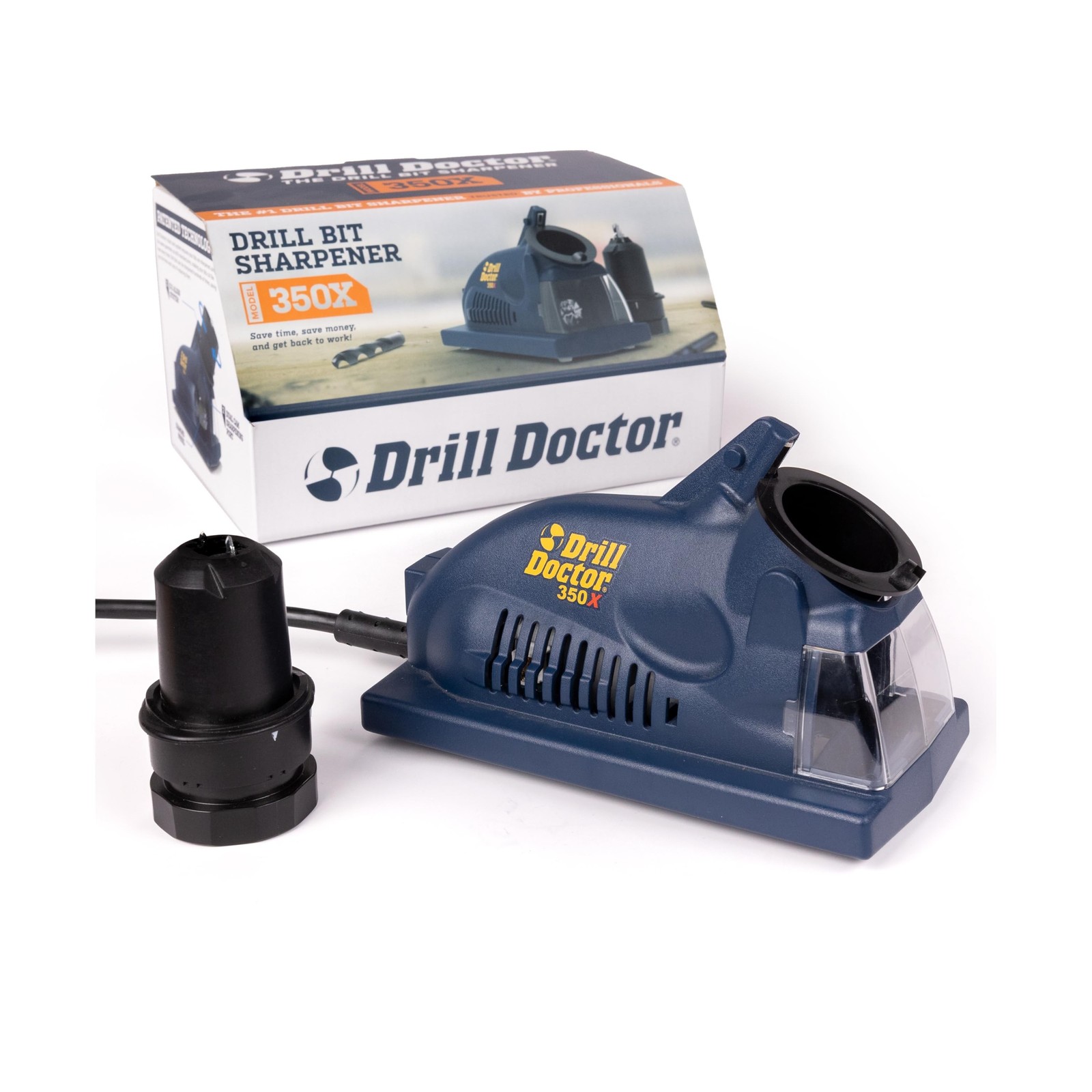 Drill Doctor DD350X Drill Bit Sharpener - 3/32" to 1/2" Elec...