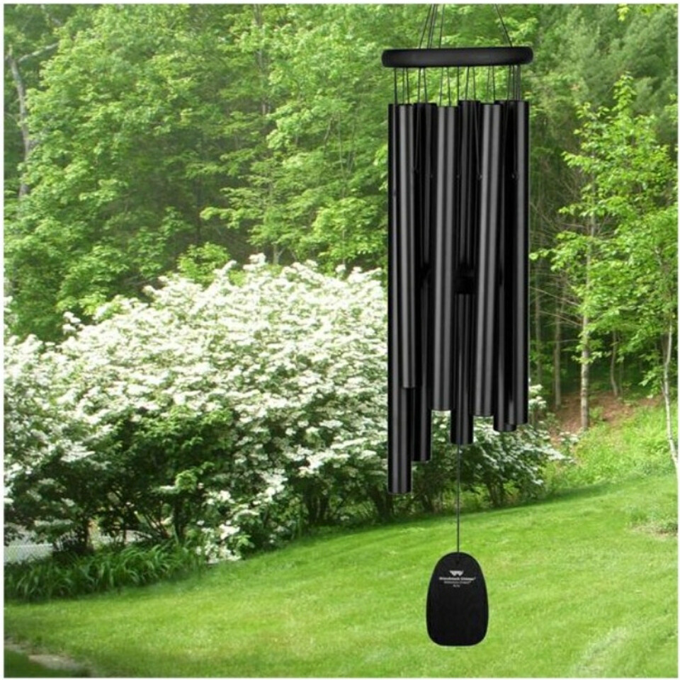 Woodstock Gregorian Alto Black Wind Chime