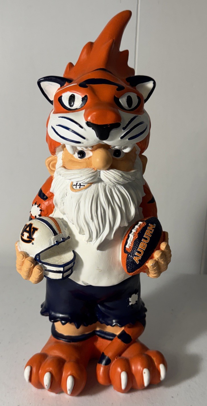 Auburn Garden Gnome Collectible Statue