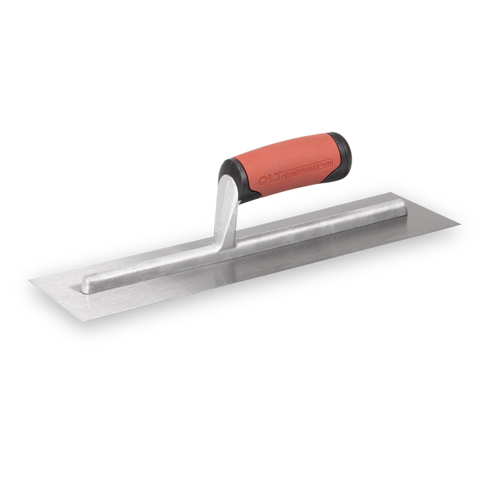 Concrete Finishing Trowel 14 x 4 Inch Carbon Steel Soft Grip...