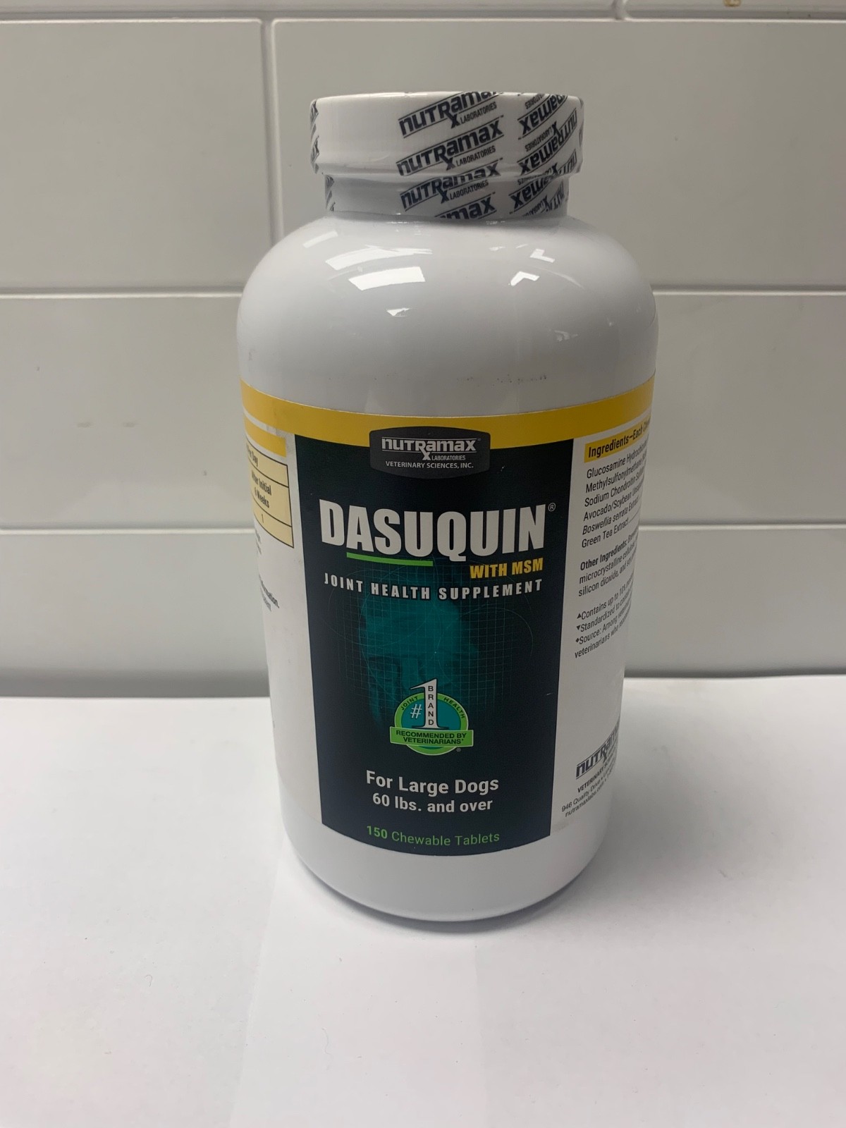 Nutramax Dasquinn MSM for Large Dogs - 150 Tablets