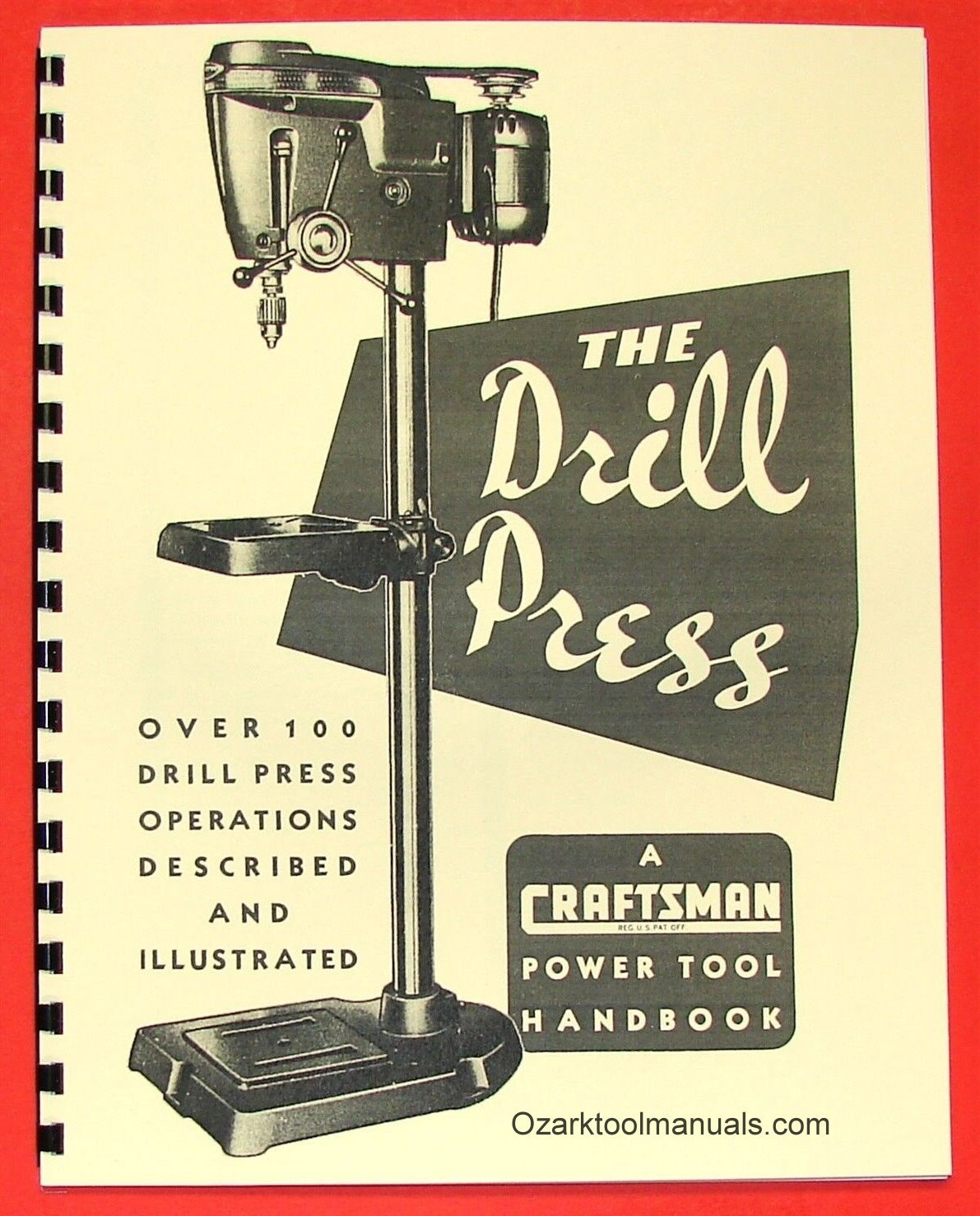 Woodworking Book - Drill Press Handbook