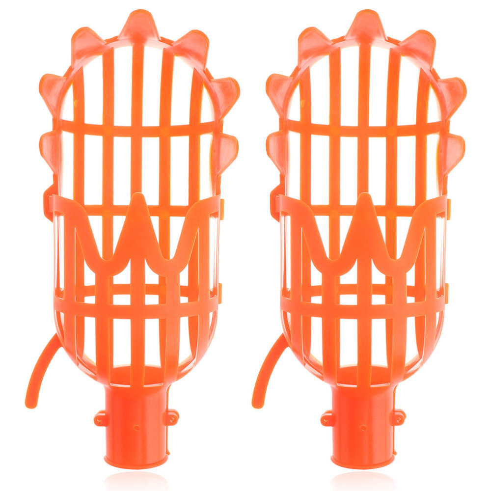 Peach Fruit Picker Basket - Berry & Pear Harvester Set