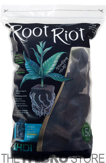 Root Riot Organic Seed Moistened Starter Cubes - 50 Count