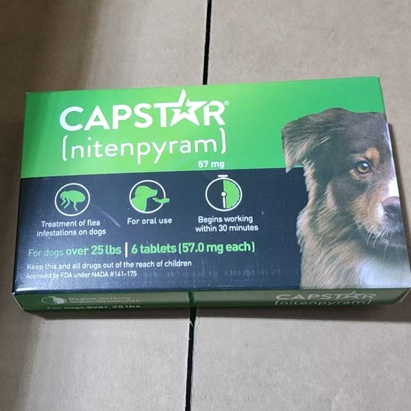 Capstar for Large Dogs Over 25lbs - Fast-Acting Flea Treatme...