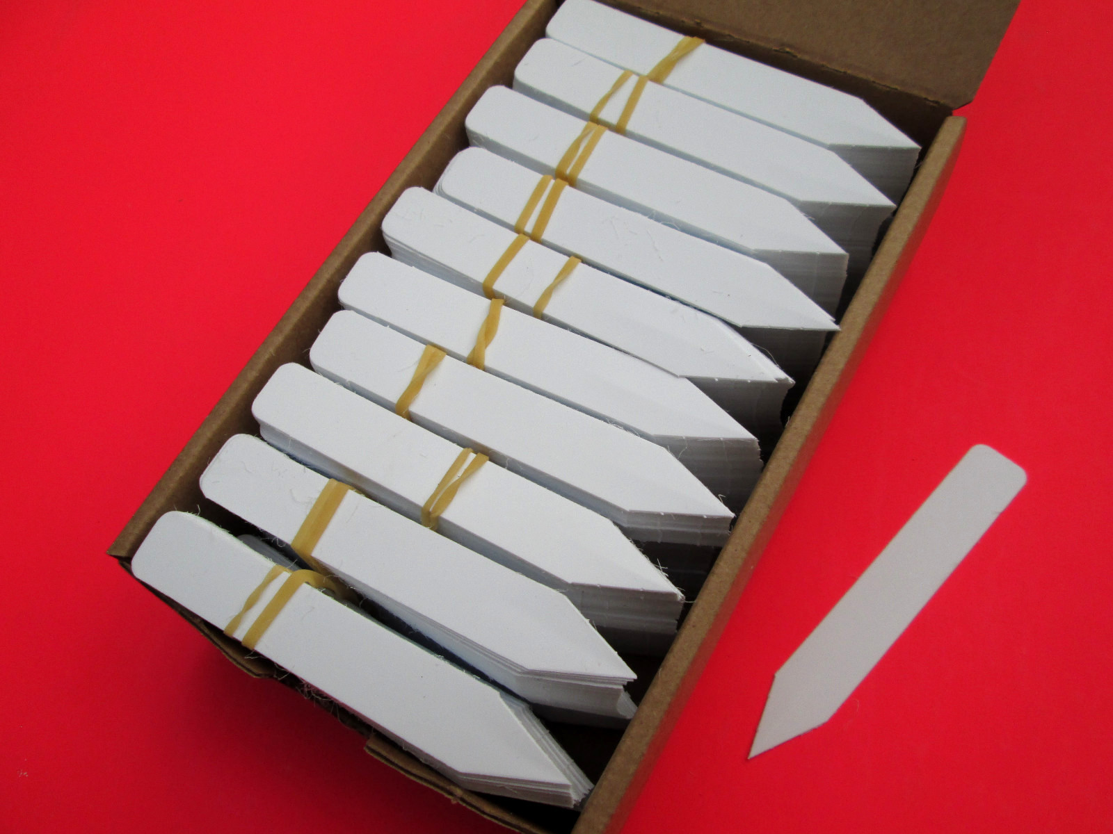 Made in USA Plant Stakes Markers Labels Tags - 4" x 5/8"