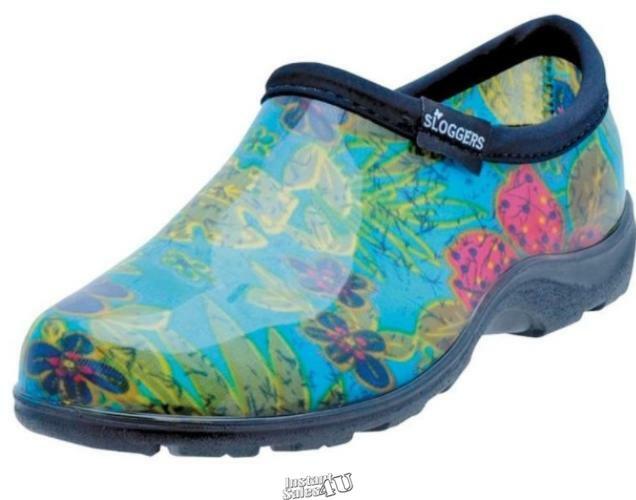 Principle Plastics Sloggers Women's Water Shoes - Blue Print...
