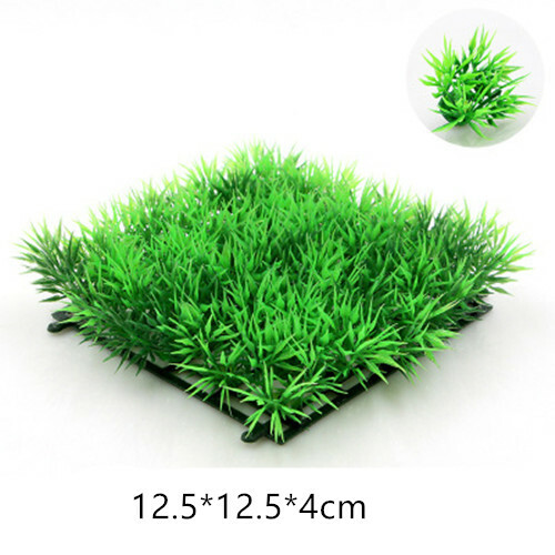 Green Grass Aquatic Plant for Fish Tank Landscape Decor