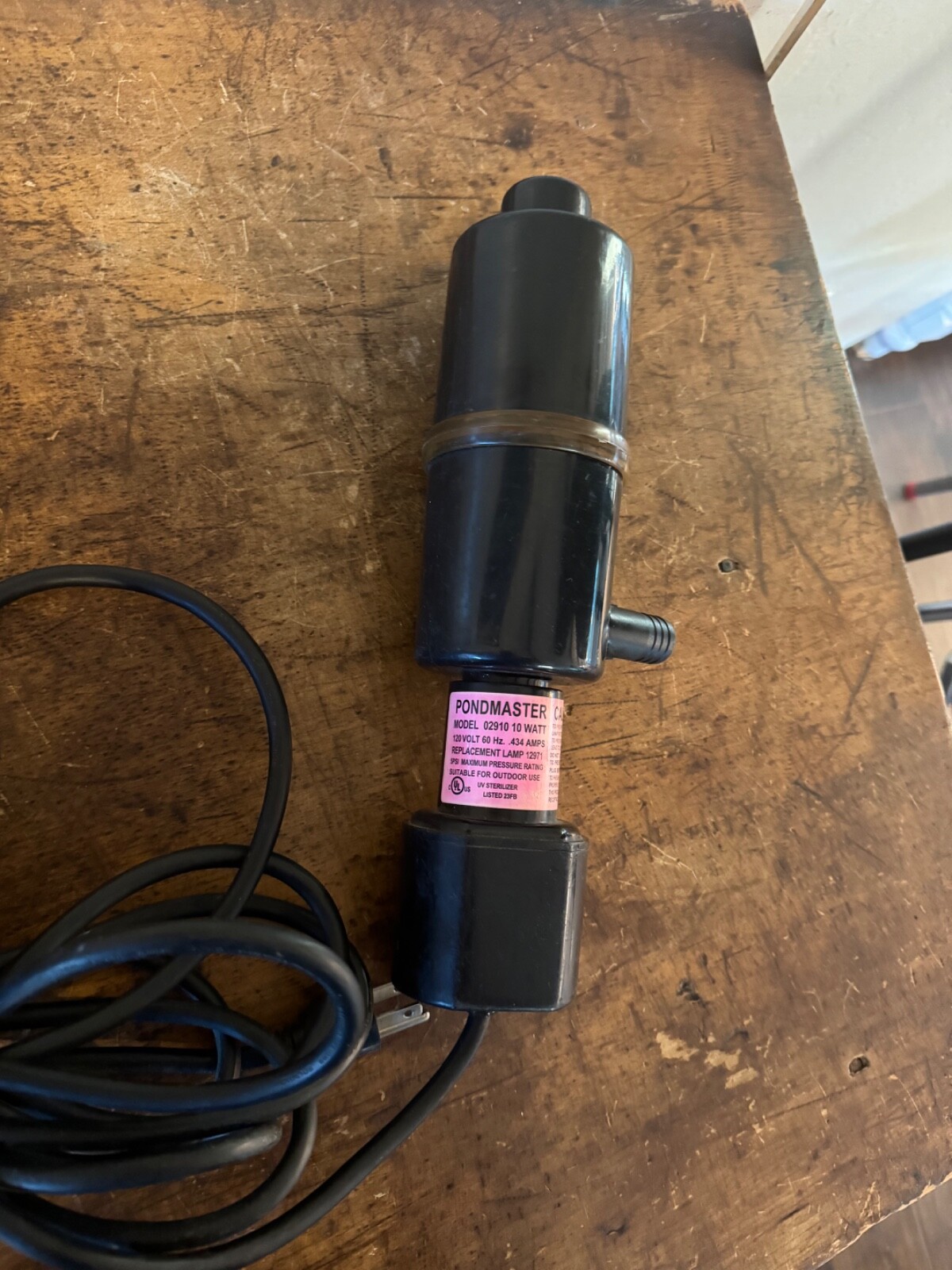 Pondmaster UV Clarifier - 10 Watt Model 02910