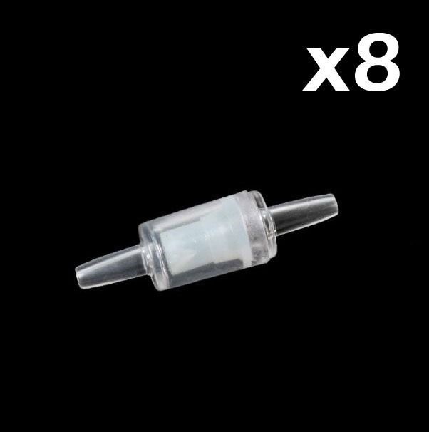 Aquarium Check Valves (8 Pieces) Air Pump Line System