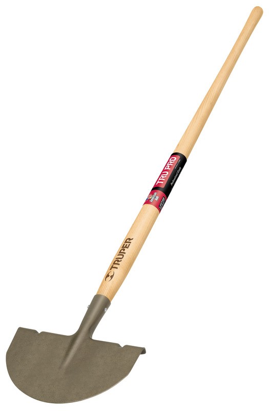 Truper Tru Pro Steel Half Moon Edger | 48 Inch Wood Handle