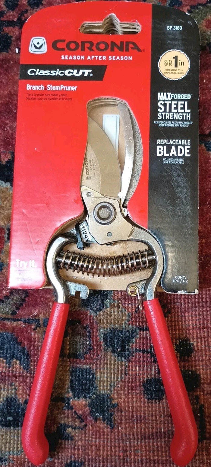 Corona Stainless Steel Radial Arc Pruner, 8-3/4 Inch