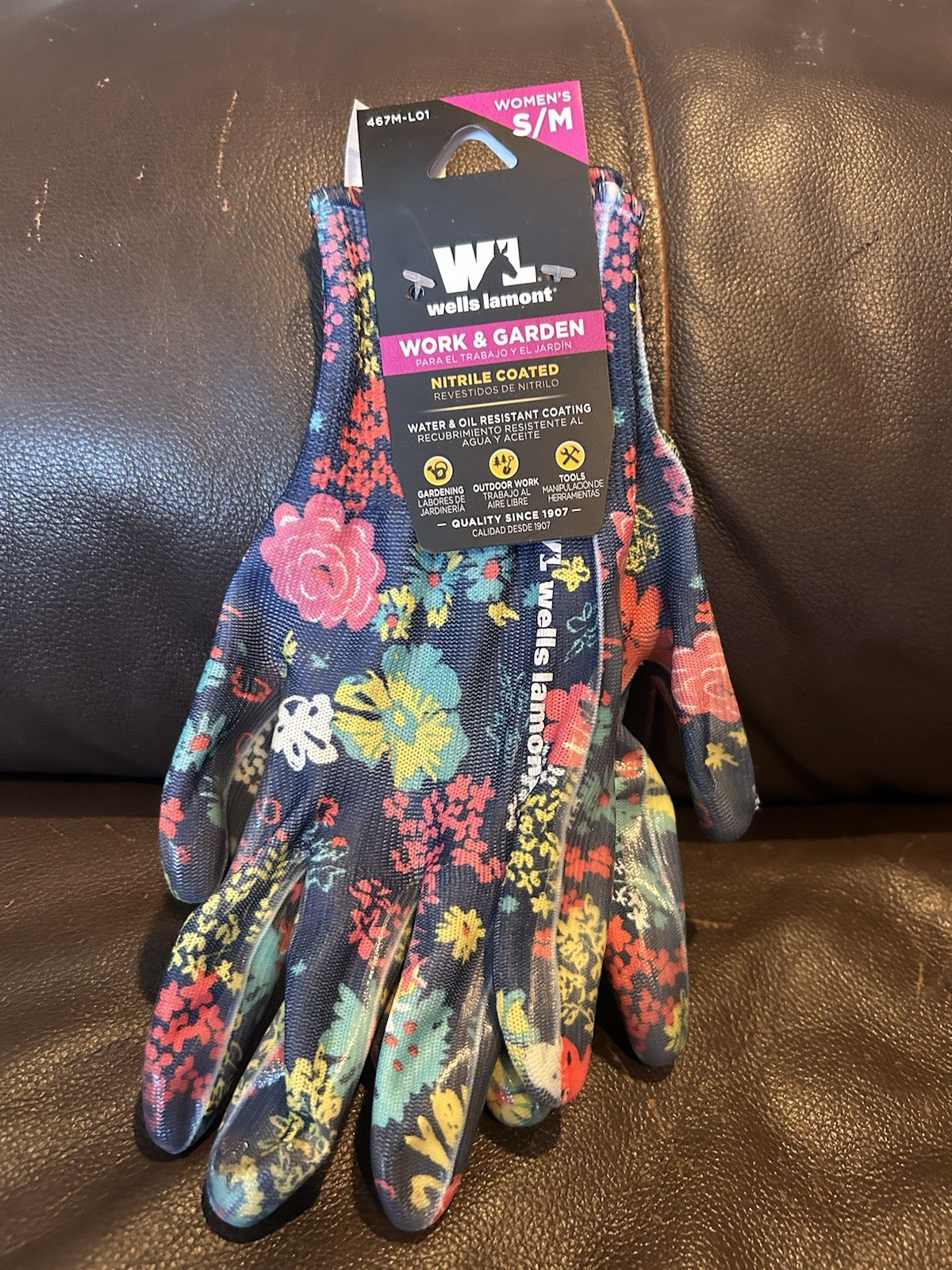 Wells Lamont Nitrile Garden Gloves