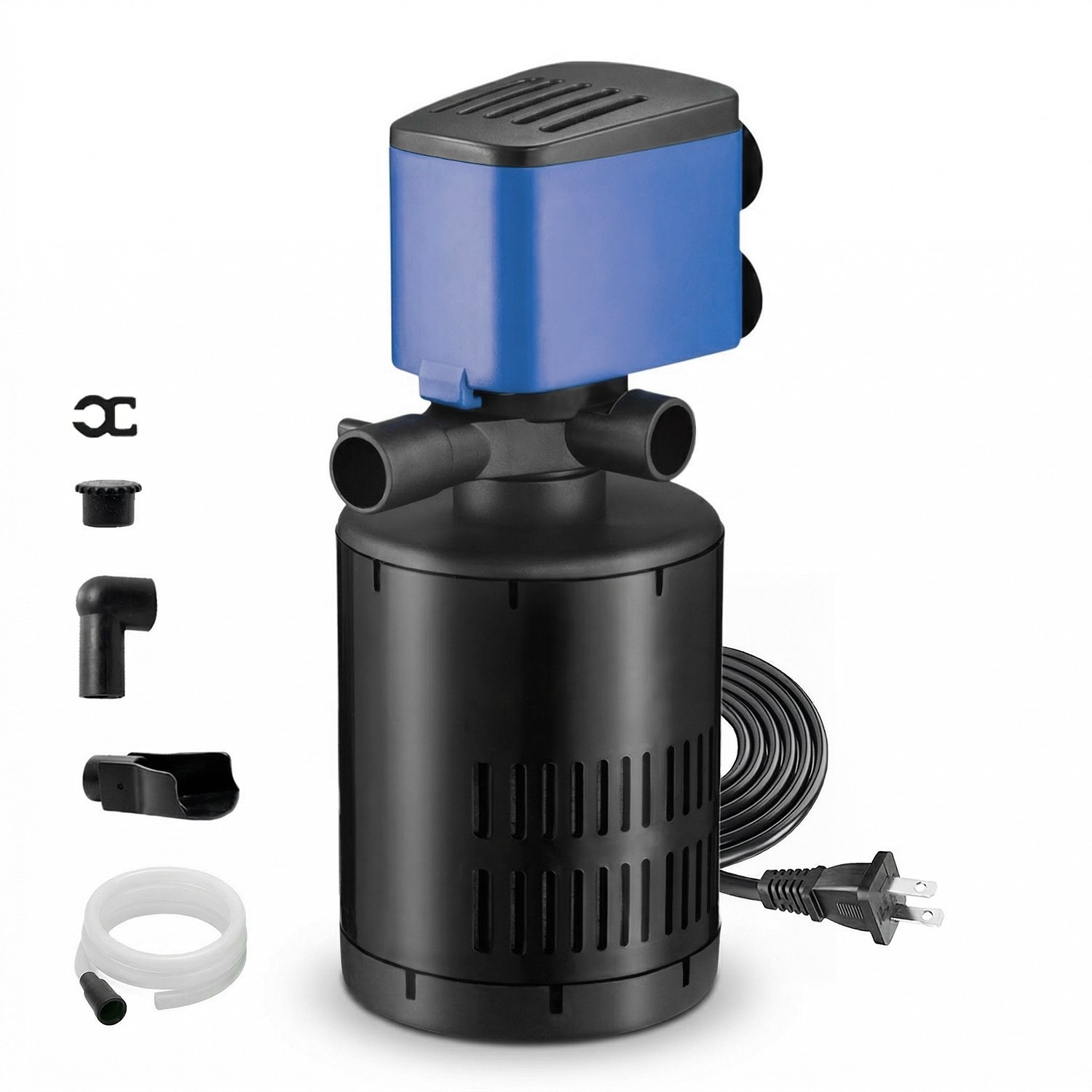 3in1 Submersible Internal Filter - 210GPH Oxygen Water Pump...
