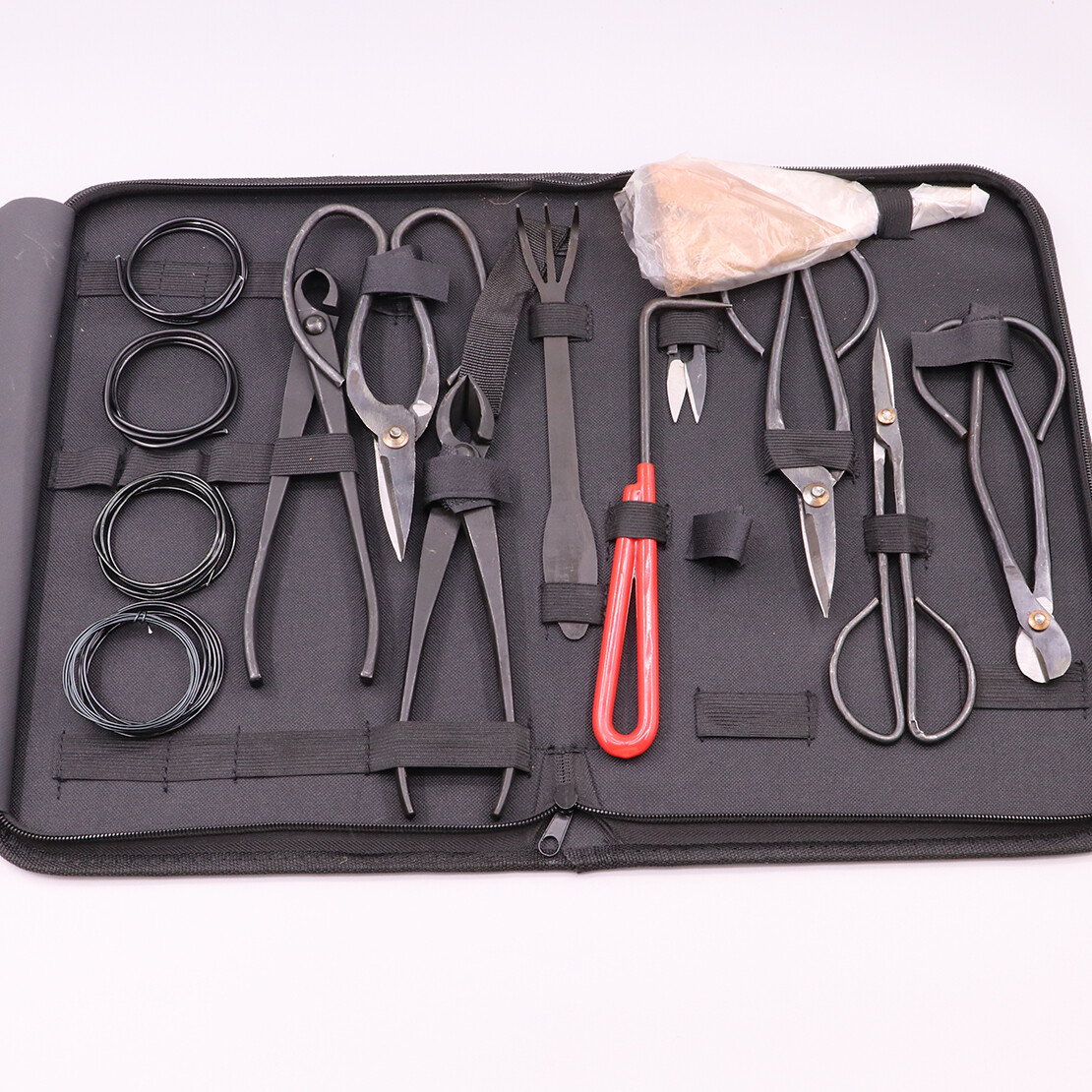 Bonsai Tool Set: Carbon Steel Cutter Scissors Shears Tree Ca...