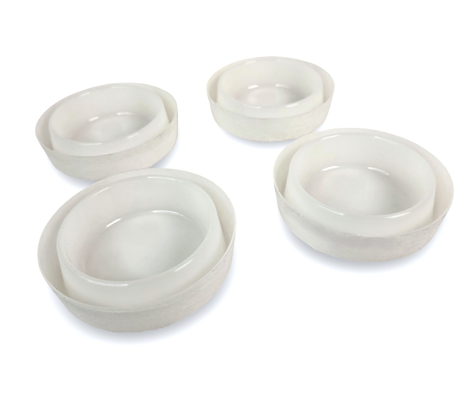 ClimbUp Bed Bug Trap Furniture Leg Trap Set - WHITE