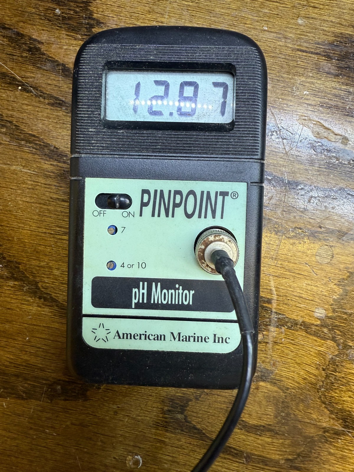 American Marine Pinpoint PH Monitor with Probe